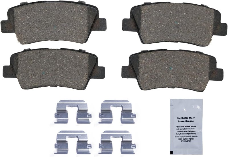 HUSCH D1848 Rear Ceramic Brake Pads Kit Fit For Hyundai Tucson 2016-2021, For Kia Sportage 2017-2020 - Image 2
